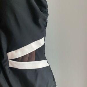 COPY - black mesh one piece !